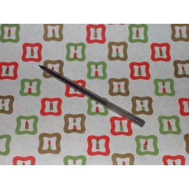 VTG CHRISTMAS STORE 1930 WRAPPING PAPER GIFT WRAP 2 YARDS ART DECO CANDLES