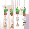 Ciieeo 35pcs Bronze Bell Hand Held for Decoration Ornaments Christmas