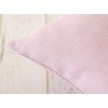DDintex French Melange Pink 30x30cm Cushion Cover [Lithuanian Linen]
