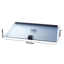 IKASAYA Keycap Storage Tray with Synthetic Leather Band, Magnetic Enclosure for Cherry, XDA, OEM, DSA, SA Profile Mechanical Keyboard Keycaps (1 Pack)