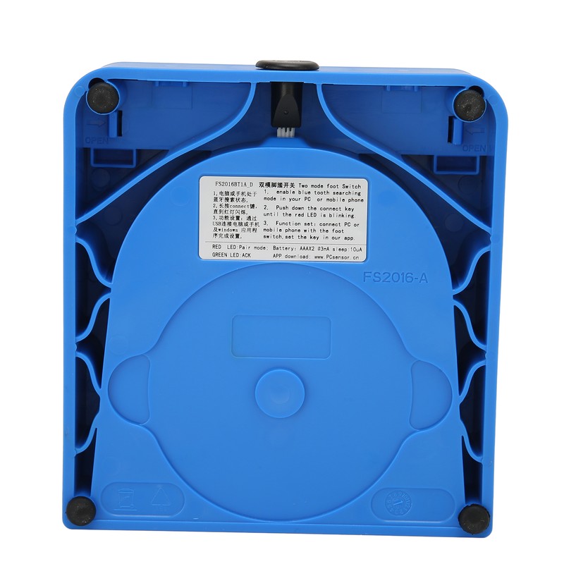 Single Foot Switch Pedal Wireless Wired USB Two Connection Mode