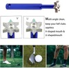 1Pcs Golf Club Groove Sharpener Golf Tool with 6 Heads,Golf