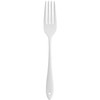 Nagao Tsubame Sanjo Enamel Dinner Fork, White, Made in Japan