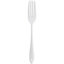 Nagao Tsubame Sanjo Enamel Dinner Fork, White, Made in Japan