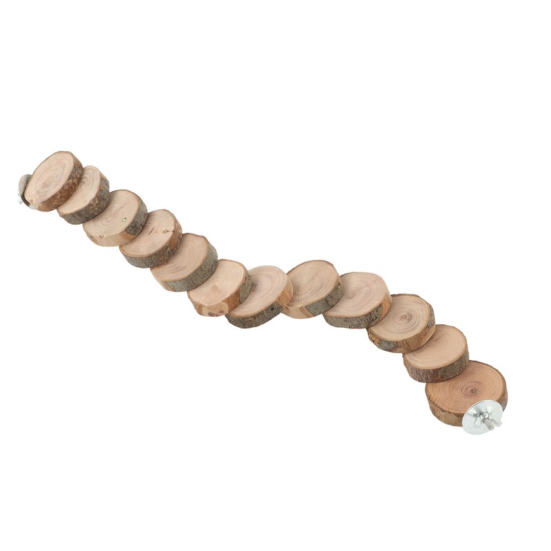 Wooden Hamster Ladder Bridge Wooden Hamster Climbing Toy to Play