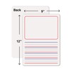 Dry Erase Storyboard - 9"x12" - Lap White Board for