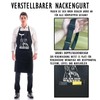 Sugeru® Darth Vader Hot Dog Pattern Cooking Apron with 2