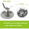 Poweka Replacement Parts Compatible with Oster Osterizer Mixer, 4 Tips