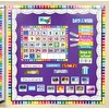 Colorful Calendar Bulletin Board