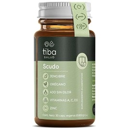 TIBA SALUD - SCUDO Frmula funcional para el sistema inmune - Suplemento alimenticio con mltiples beneficios para tu salud, Single pack, Resultados... 