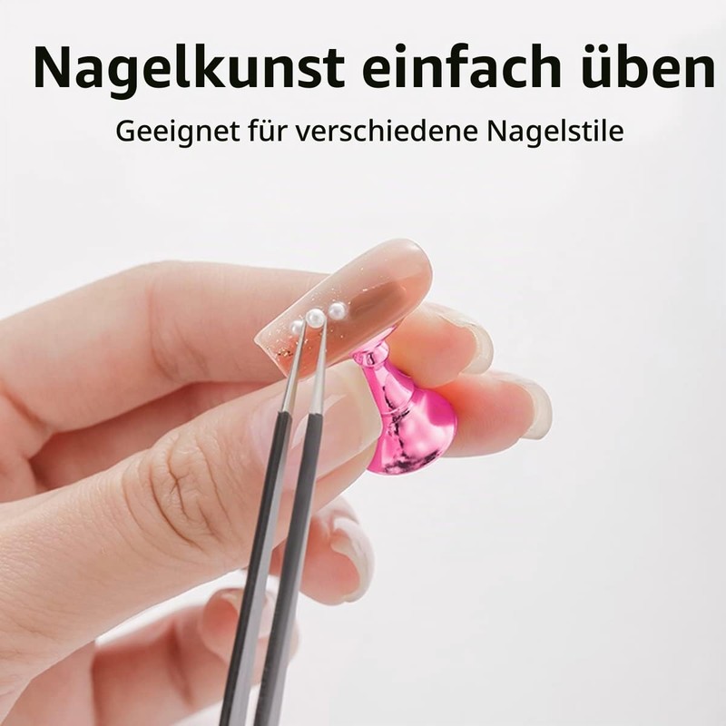 Set of 2 Nail Stands for Press on Nails Display,