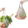 ZHQZZPH 2 Pack Reusable Produce Bags | Mesh Net Washable