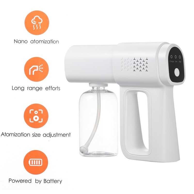 Portable Nano Atomizer, Electric Sprayer, Disinfectant Atomizer Bottle, Handheld Rechargeable