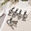 YELARXI Initial Letter Keychain, Alphabet Y Keychain Cute - Fitting