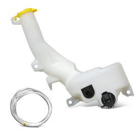 DNA Motoring OEM-WT-CH1288240 Factory Style Windshield Washer Fluid Reservoir w/Pump Cap & Sensor Compatible with 11-19 Chrysler 300 / Charger