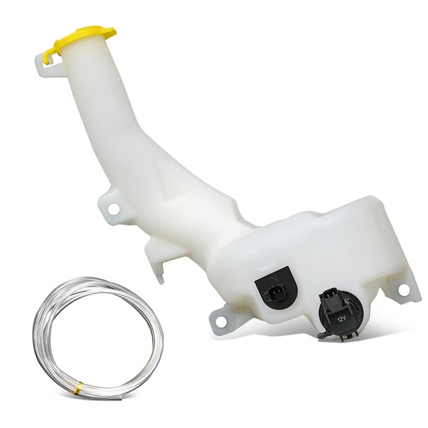 DNA Motoring OEM-WT-CH1288240 Factory Style Windshield Washer Fluid Reservoir w/Pump