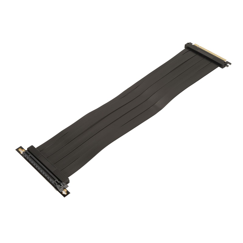 PCIE 4.0 X16 Riser Cable High Speed Flexible Shielding 90