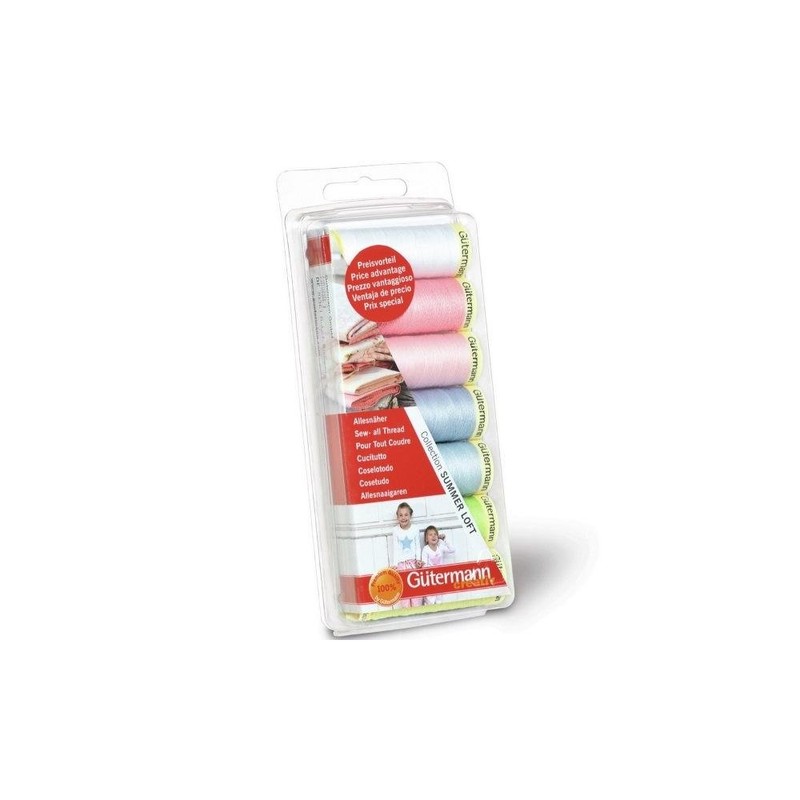 Gütermann Sewing Thread, Polyester, Multi-Colour, 16 x 2.3 x 6.8