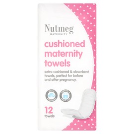 Nutmeg Maternity Towels 12 Pack
