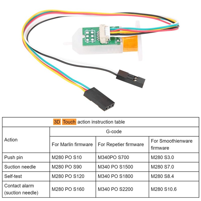 3D Touch Automatic Bed Levelling Sensor, 3D Printer Sensor Leveling
