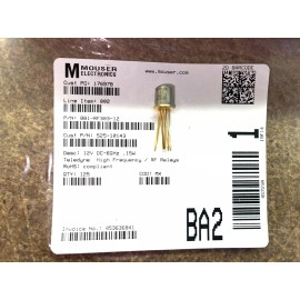 Teledyne (1 PIECE) RF303-12, TELEDYNE, THT High Reliability Relay 12VDC 850Ohm 1A DPDT