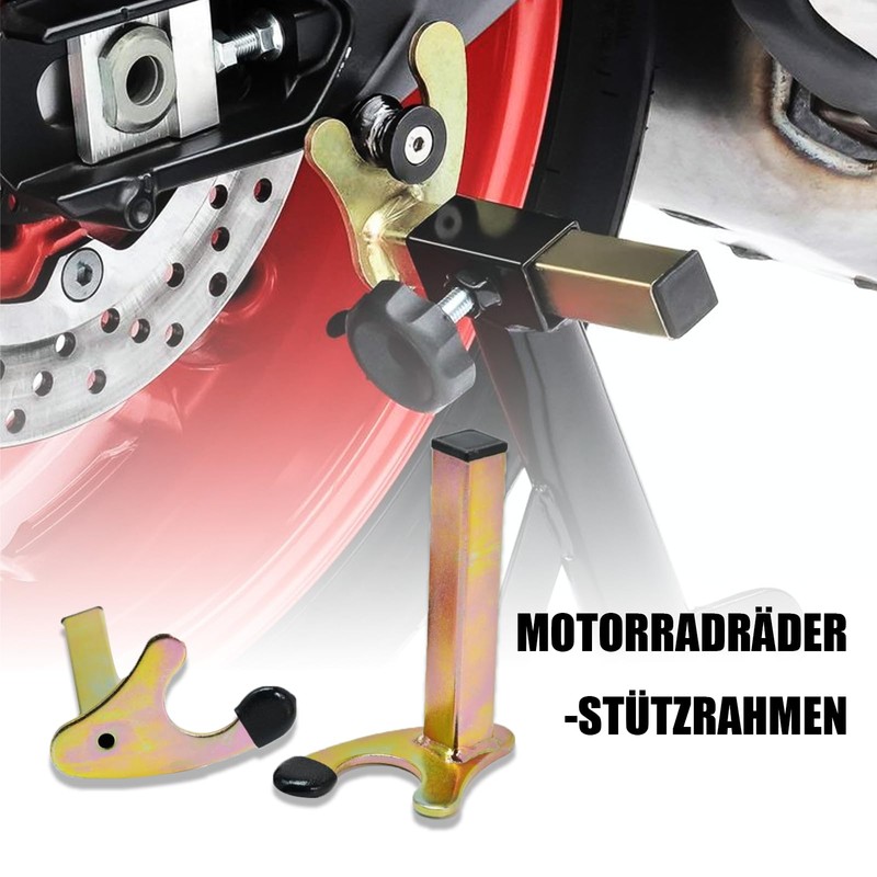CeyKvo Motorcycle Repair Stand Set - Universal Adapter for Rear