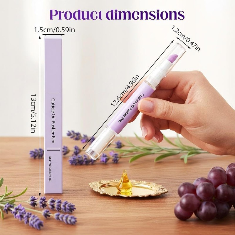 Lápiz De Cuidado De Uñas, Lápiz De Aceite Para Cutículas