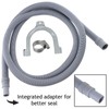 SPARES2GO Water Fill Pipe & Drain Hose Extension Kit Compatible