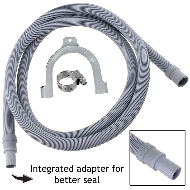 SPARES2GO Water Fill Pipe & Drain Hose Extension Kit Compatible
