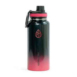 PURE HEARTH Dynamic Fit 32 oz Stainless Steel Water Bottle | Double Wall Vacuum Insulated with Leakproof Lid | Compatible with MagSafe | Water Cold | Sports & Travel | BPA Free (Neon Pink)
