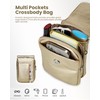befen Genuine Leather Small Crossbody Bags for Women, Woman Cell