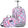 NEW TILAMI Rolling Backpack 18 Inch, Boys Girls Cute Wheeled