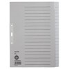 Leitz 12003085 Index Sheets Blank A4 Paper 20 Sheets Pack
