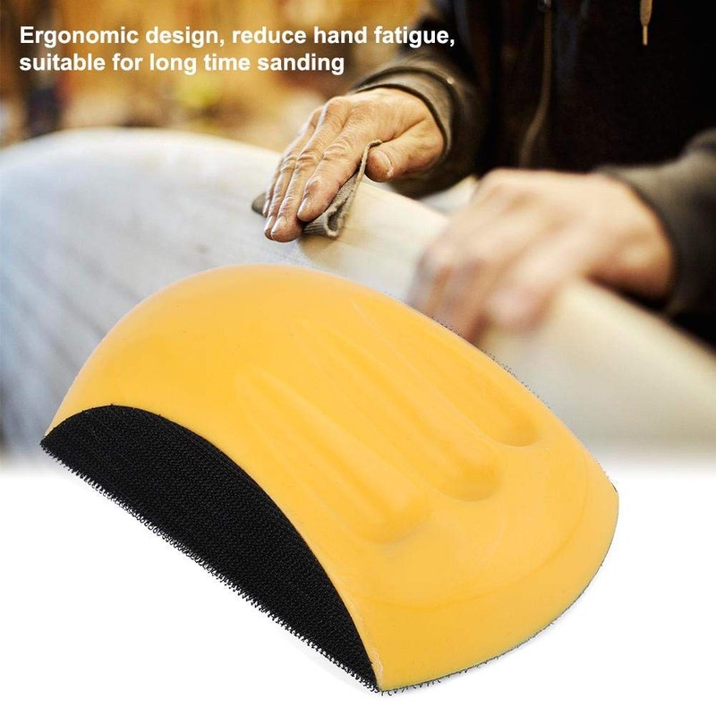 Manual Sanding Block Velcro Hand Sanding Block Polishing Disc 5