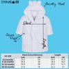 Metzuyan Baby Girls Boys Dressing Gown Fleece Snuggle Robe Hooded