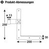 Connex DYB2901531 Window Angle Tape - 250 x 200 x
