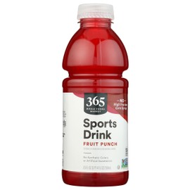 365 by Whole Foods Market, Fruit Punch Sports Drink, 20 Fl Oz