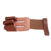 Archery Glove Cowhide Protective 3 Finger Guard Finger Tab Glove