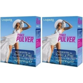 2 Kit Aclarante Vello Y Piel Axilas Genital Rodillas Loquay Neutra