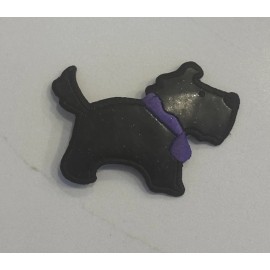 Scottish Terrier Iron On Embroidered Patch