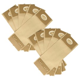 vhbw 10x Turbo Filter Replacement for Festool 489127, 487871, 487779, 483674 for Electric Sander, Orbital Sander - paper-Dust Bag Set Sand-Coloured