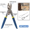 Sanuke Wire Rope Crimping Tool Kit, 100FT 1/16" Stainless Steel