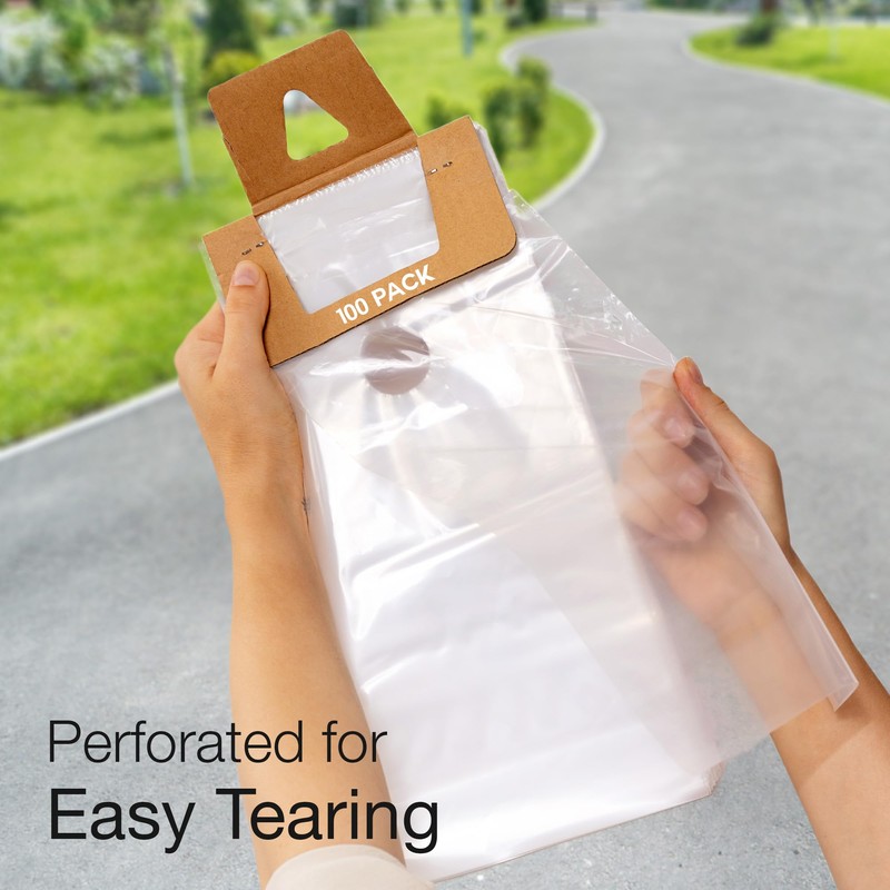 Choice Marts Door Hanger Bags 6” x 12” - Waterproof
