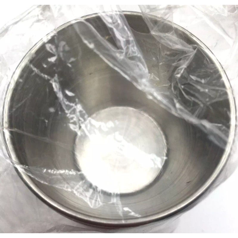 Don 2.5 Oz. Stainless Steel Sauce Cups Lot of 60