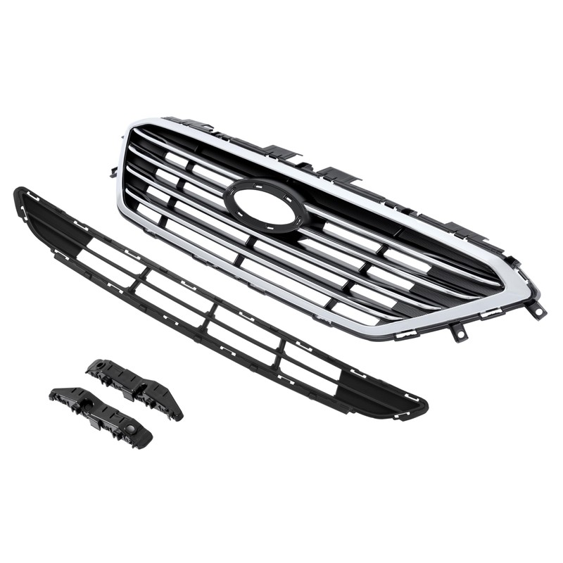 KUAFU Front Upper & Lower Grille & Bumper Bracket Compatible