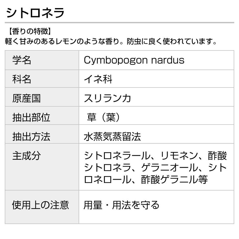 citronella 5ml incent essential oil essential oil