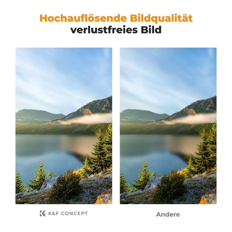 K&F Concept ND Filter 55 mm Variable Neutral Density Filter