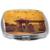 Rikki Knight Espejo Compacto, Alfred Sisley - Puente de Arte