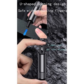 uncakil Car Window Breaker Seatbelt Cutter Hammerdex Car Safety Hammer Safehammer Glass Breaker Safe Hammer Glass Breaker Under Water,One Second Broken Window (2 Black)