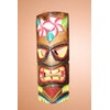 Tiki Mask Shark Bite Paddle Wall Hanging Set